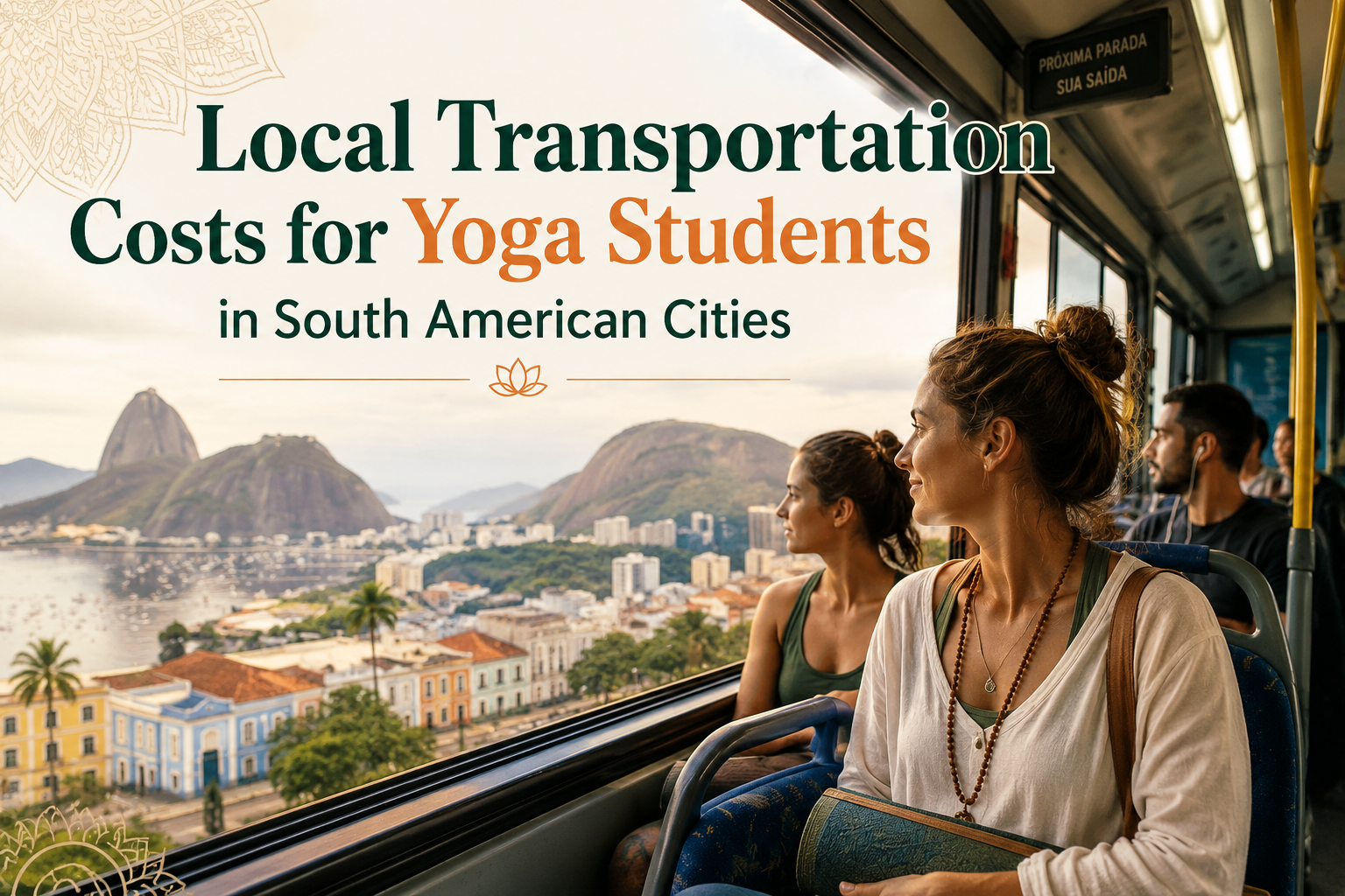 Local Transportation Costs for Yoga Students in South American Cities